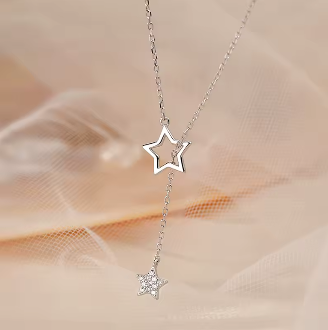 Double Star Necklace
