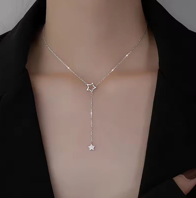 Double Star Necklace